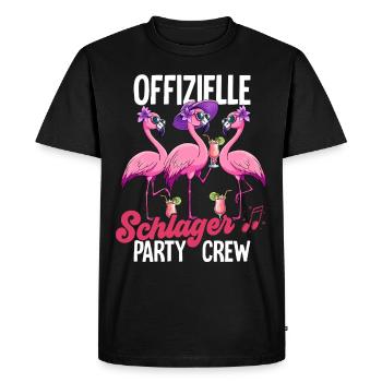 Frapper - T-shirt Premium bio Homme - noir - Devant - Nico (187cm)