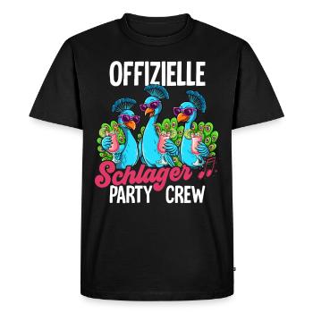 Frapper - T-shirt Premium bio Homme - noir - Devant - Nico (187cm)