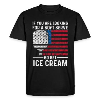 Pickleball Pickleballer USA Dink Paddle hobby - T-shirt Premium bio Homme - noir - Devant - Nico (187cm)