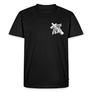 Jésus-Christ Christianisme Dieu Bible - T-shirt Premium bio Homme - noir - Devant - Nico (187cm)