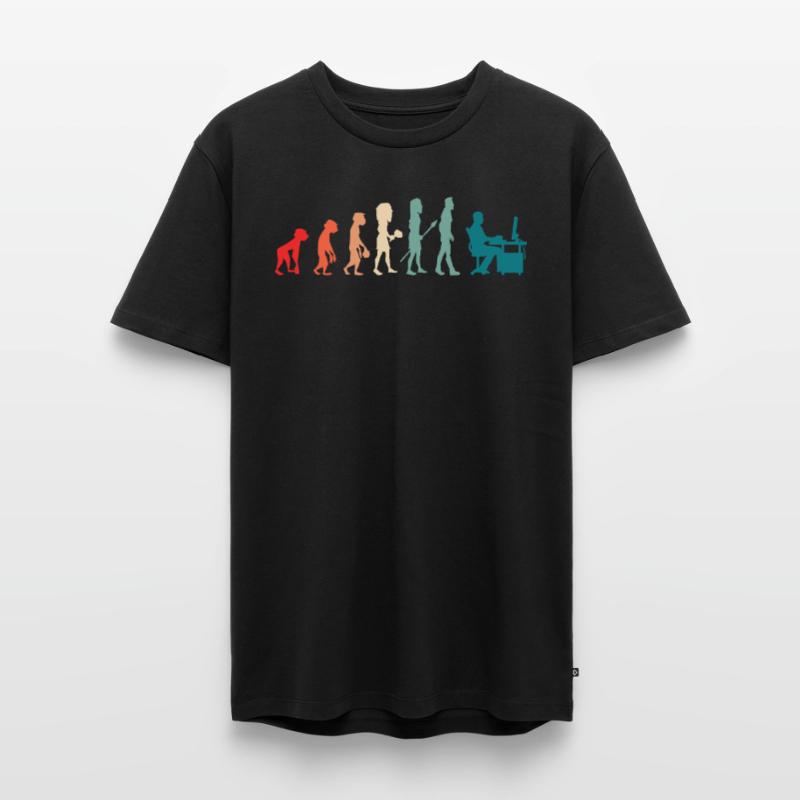 Evolution de l’homme – programmeur informatique T-shirt Premium bio Homme