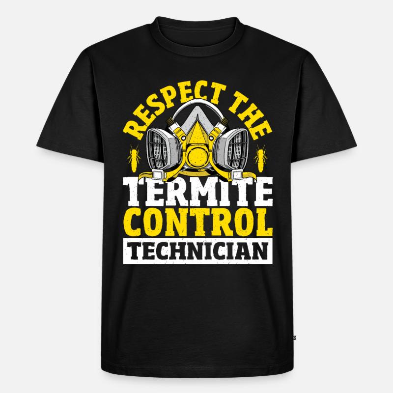 Schädlingsbekämpfungstechniker Design Für - Männer Premium Bio T-Shirt - Schwarz