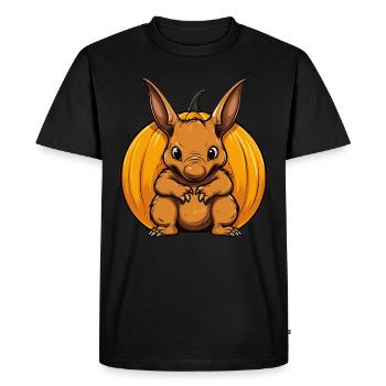 Aardvark Pumpkin Lazy Halloween Party Costume pour - T-shirt Premium bio Homme - noir - Devant - Nico (187cm)