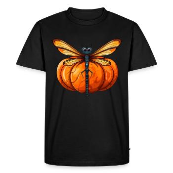 Dragonfly Pumpkin Lazy Halloween Party Costume Enfant - T-shirt Premium bio Homme - noir - Devant - Nico (187cm)