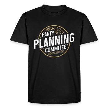 Events Coordinator Party Planning Event Manager - Men's Premium Organic T-Shirt - black - Front - Nico (187cm)