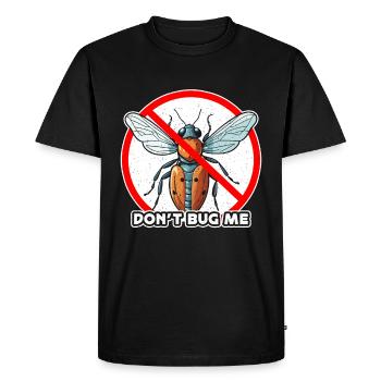 Lutte antiparasitaire Don’t Bug Disinfector Solution d’insectes - T-shirt Premium bio Homme - noir - Devant - Nico (187cm)