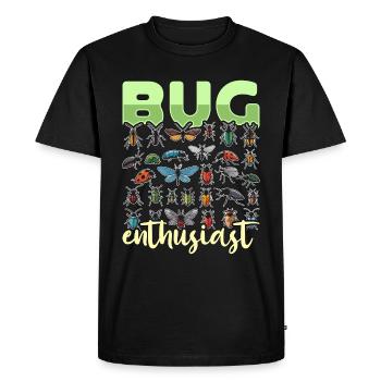 Pest Control Bug Enthusiast Animal Control Officer - Men's Premium Organic T-Shirt - black - Front - Nico (187cm)