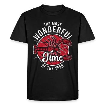 L’ des écrevisses est le plus merveilleux des moments d’ Master - T-shirt Premium bio Homme - noir - Devant - Nico (187cm)
