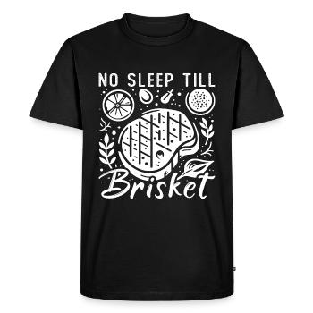 Brisket Barbeque No Sleep 'Till Brisket BBQ Lover - Men's Premium Organic T-Shirt - black - Front - Nico (187cm)