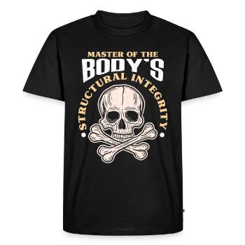 Chirurgien orthopédique Master de la physiothérapie - T-shirt Premium bio Homme - noir - Devant - Nico (187cm)