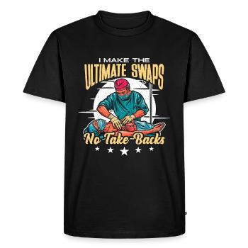 Transplant Surgery I Make The Ultimate Physician - Men's Premium Organic T-Shirt - black - Front - Nico (187cm)