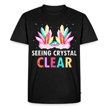 Mineral Collectors and Ores Minerals Fan - Men's Premium Organic T-Shirt - black - Front - Nico (187cm)