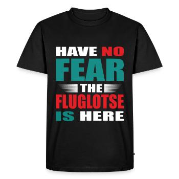 N’ayez crainte, le contrôleur aérien est là Tenue - T-shirt Premium bio Homme - noir - Devant - Nico (187cm)