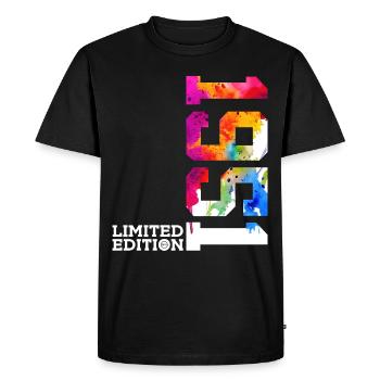 75E ANNIVERSAIRE ÉDITION LIMITÉE 1951 - T-shirt Premium bio Homme - noir - Devant - Nico (187cm)