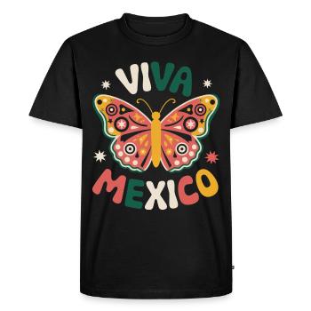 Mexique Mexique Mexicain Espagnol - T-shirt Premium bio Homme - noir - Devant - Nico (187cm)