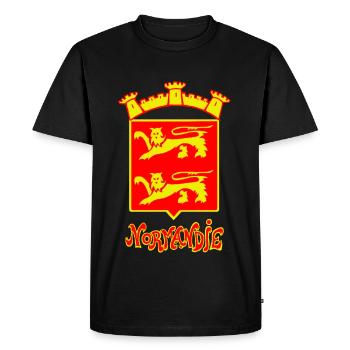 LION DE NORMANDIE Louis RUNEMBERG © Adagp - T-shirt Premium bio Homme - noir - Devant - Nico (187cm)