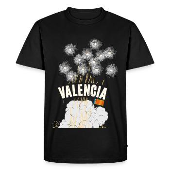 Fallas de Valencia Pyro - T-shirt Premium bio Homme - noir - Devant - Nico (187cm)
