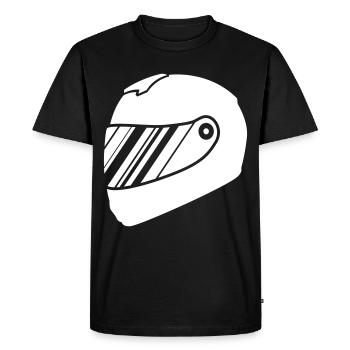 Course de barre de course - T-shirt Premium bio Homme - noir - Devant - Nico (187cm)