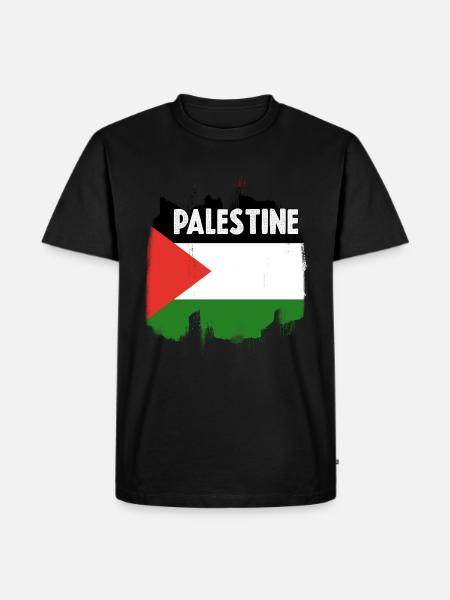 Palestine - Men's Premium Organic T-Shirt - black