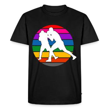 Boxing champion - T-shirt Premium bio Homme - noir - Devant - Nico (187cm)