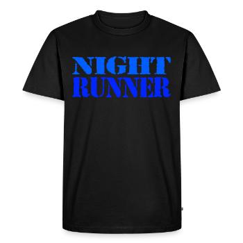 Coureur - T-shirt Premium bio Homme - noir - Devant - Nico (187cm)