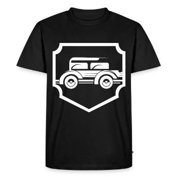 Classic Car - Car - Nostalgic - Vehicles - USA - Men's Premium Organic T-Shirt - black - Front - Nico (187cm)
