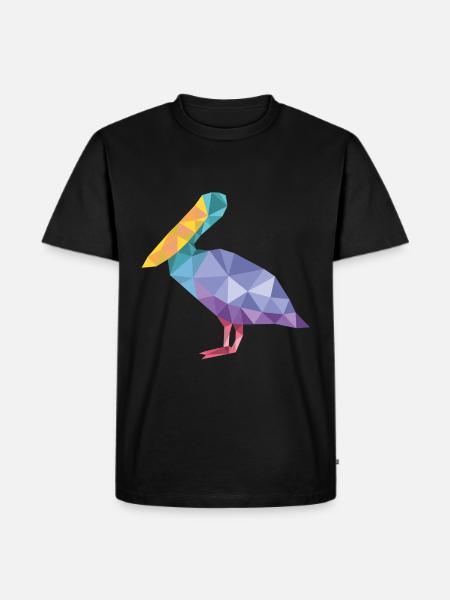 duck - Men's Premium Organic T-Shirt - black