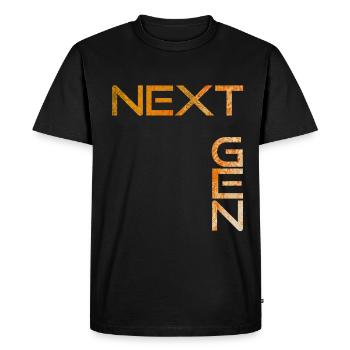 NEXT GEN - Men's Premium Organic T-Shirt - black - Front - Nico (187cm)