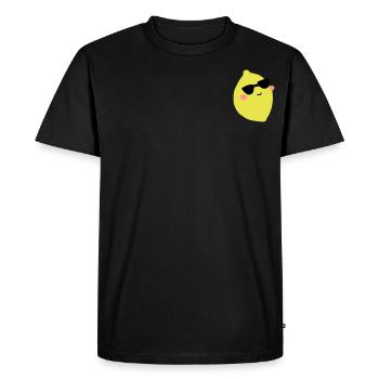 citron - T-shirt Premium bio Homme - noir - Devant - Nico (187cm)