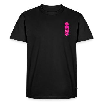 skate skate - T-shirt Premium bio Homme - noir - Devant - Nico (187cm)