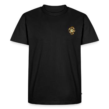 Golden Dragon - T-shirt Premium bio Homme - noir - Devant - Nico (187cm)