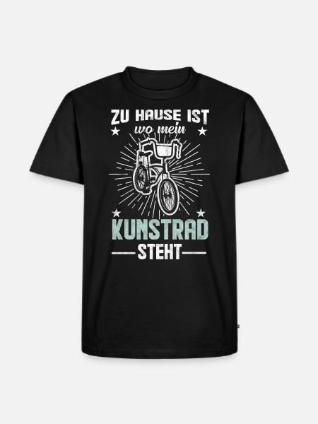 Kunstrad Spruch Geschenkidee - Männer Premium Bio T-Shirt - Schwarz