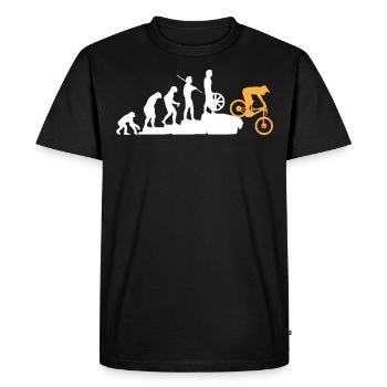 Evolution du VTT, VTT VTT - T-shirt Premium bio Homme - noir - Devant - Nico (187cm)