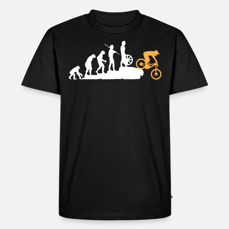 Evolution du VTT, VTT VTT - T-shirt Premium bio Homme - noir
