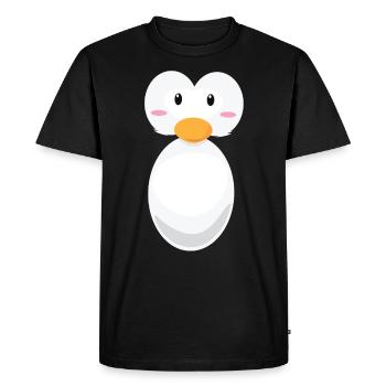 Costume de pingouin, pingouins, pingouins - T-shirt Premium bio Homme - noir - Devant - Nico (187cm)