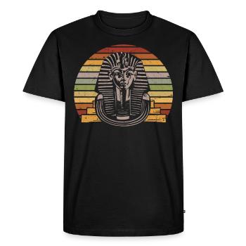 Égypte, Agypters, Pyramides, Pharaons, Skaraabes - T-shirt Premium bio Homme - noir - Devant - Nico (187cm)