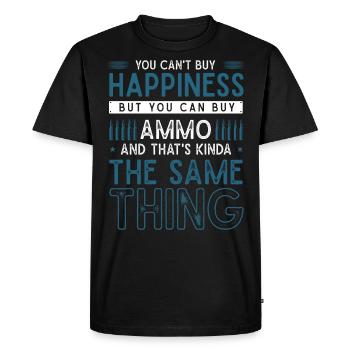 Amateurs d’armes, propriétaires d’armes, drôle - T-shirt Premium bio Homme - noir - Devant - Nico (187cm)