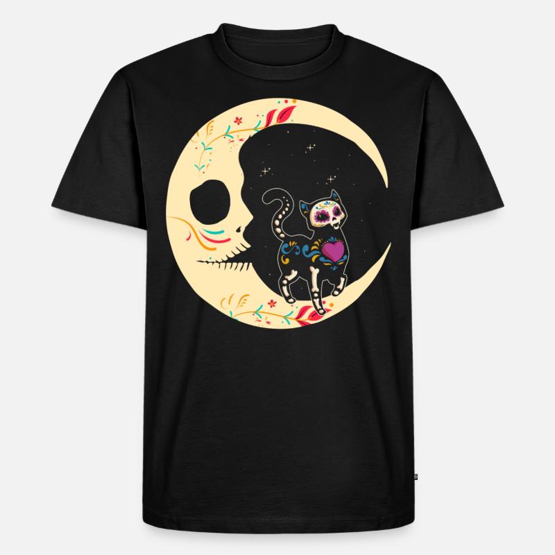 Dia De Los Muertos - Männer Premium Bio T-Shirt - Schwarz