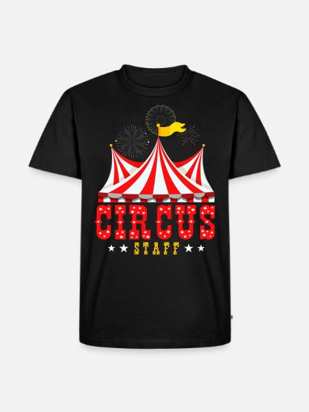 Circus, Circus Staff, Artist, Artistic - Men's Premium Organic T-Shirt - black