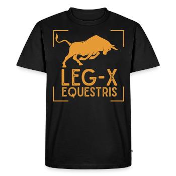 Legio X Equestris Jules César - T-shirt Premium bio Homme - noir - Devant - Nico (187cm)