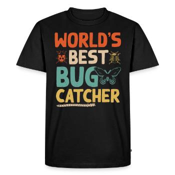 Le meilleur receveur d’arc au monde - T-shirt Premium bio Homme - noir - Devant - Nico (187cm)