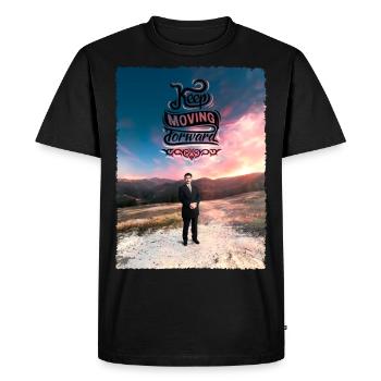 Dzhokhar Doudaïev - T-shirt Premium bio Homme - noir - Devant - Nico (187cm)