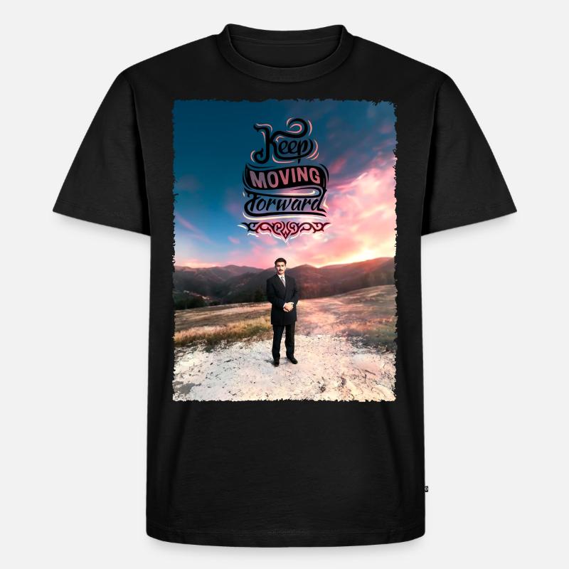 Dschochar Dudajew - Männer Premium Bio T-Shirt - Schwarz