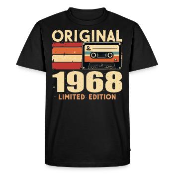 Birthday 1968 - Legendary since 1968 Gift 1968 - Men's Premium Organic T-Shirt - black - Front - Nico (187cm)