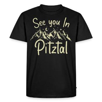 Pitztal Ski Tyrol Snowboard Autriche - T-shirt Premium bio Homme - noir - Devant - Nico (187cm)