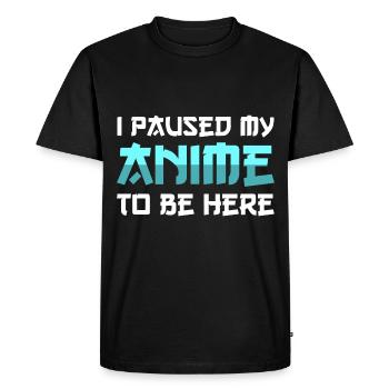 Anime Manga Cosplay Comic Kawaii Otaku Geek cadeau - T-shirt Premium bio Homme - noir - Devant - Nico (187cm)