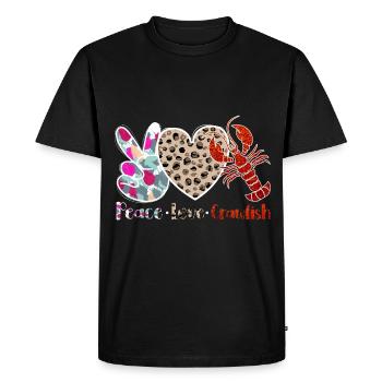 Crab Season Funny Crabs Cook Lobster - Men's Premium Organic T-Shirt - black - Front - Nico (187cm)