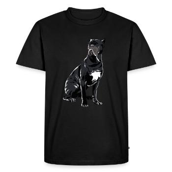 Cane Corso Molosser Mastiff Italien - T-shirt Premium bio Homme - noir - Devant - Nico (187cm)