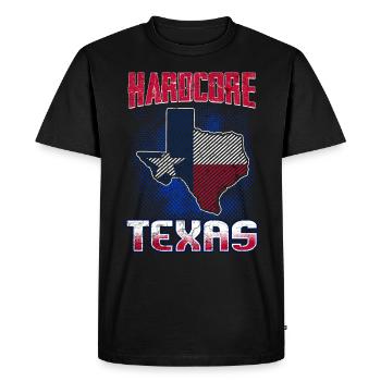 Texas - T-shirt Premium bio Homme - noir - Devant - Nico (187cm)