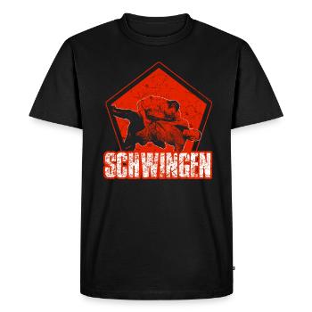 Balancer - T-shirt Premium bio Homme - noir - Devant - Nico (187cm)